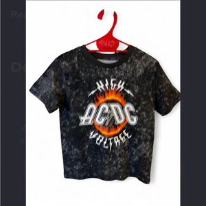 AC/DC High Voltage Kids T-Shirt - Black and Orange